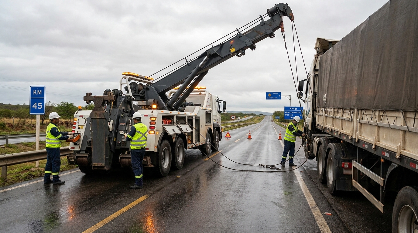 Guincho para Caminhão perto de mim em Petrolina‑PE